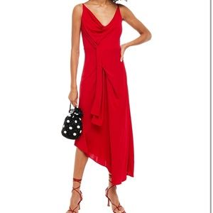 DIANE VON FURSTENBERG Sexy & Flattering 
Amy asymmetric wrap-effect jersey dress